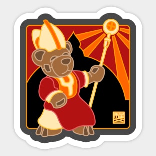 Il Papa Bear Sticker